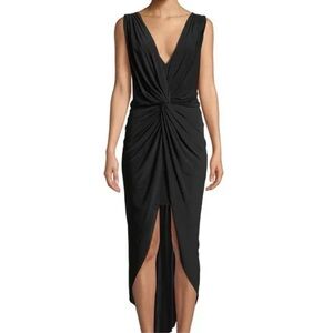 Misa Black High-Low Dress